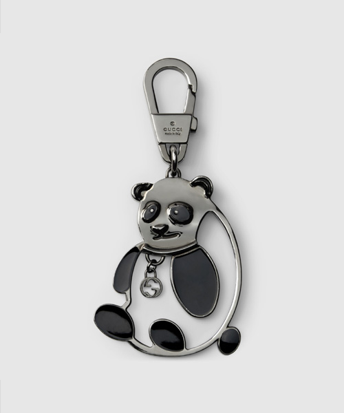 인터로킹 G 판다 키 체인