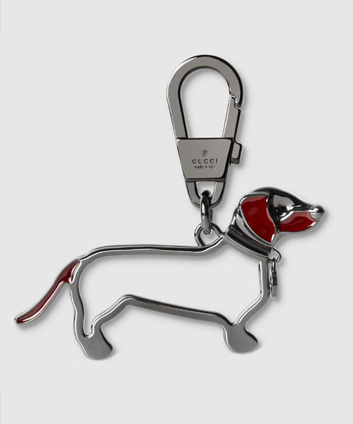 인터로킹 G 도그 키 체인