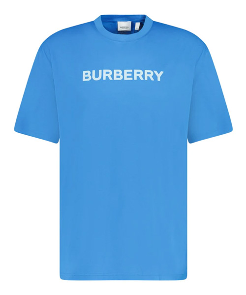 로고 코튼 티셔츠