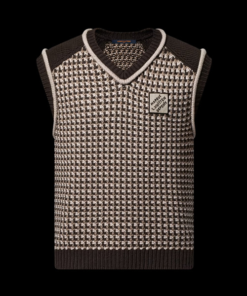 코튼 자카드 베스트