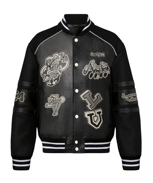 시그니처 패치 바시티 블루종