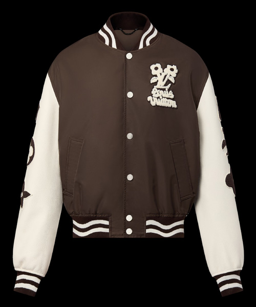 엠브로이더드 바시티 재킷