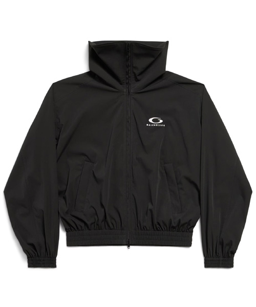 하이 칼라 트랙수트 재킷