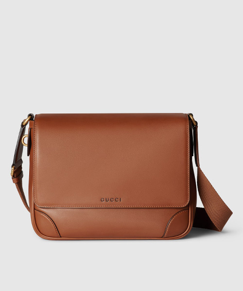 GG 엠블럼 미디엄 크로스바디 백