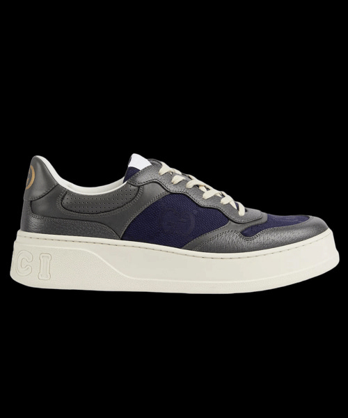 GG 엠보스 레이스업 스니커즈