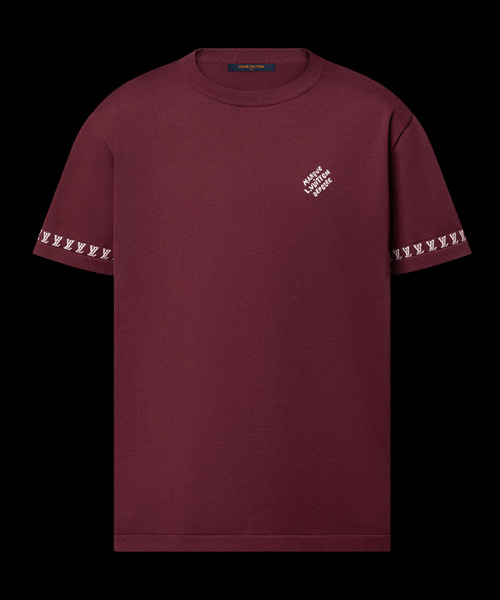 시그니처 숏 슬리브 코튼 크루넥