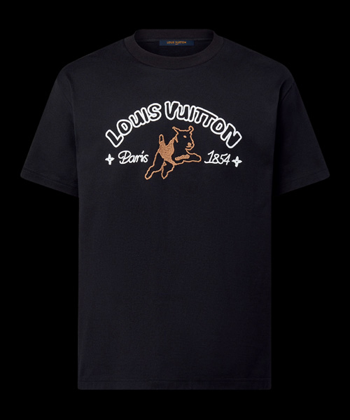 엠브로이더드 코튼 티셔츠