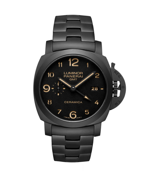 루미노르 1950 10 데이즈 GMT 세라미카 44