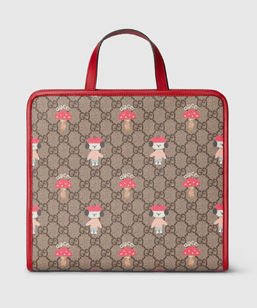 GG 프린트 토트백