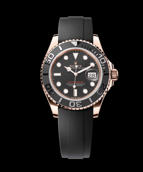 요트 마스터 40 mm 에버로즈 골드