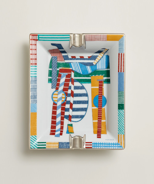 패치워크 새들 재떨이