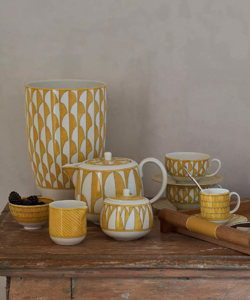 에르메스 솔레이 데르메스(Soleil d'Hermès) 식기 세트