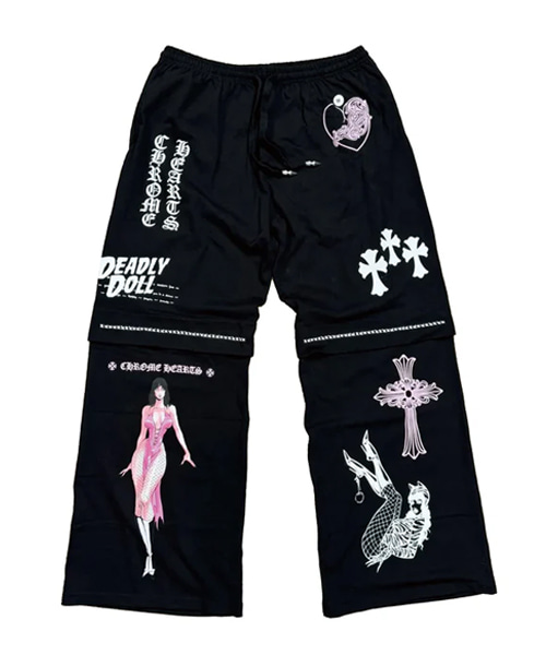 데들리 돌 와이드 팬츠