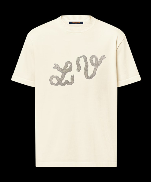 엠벨리시드 숏 슬리브 코튼 크루넥