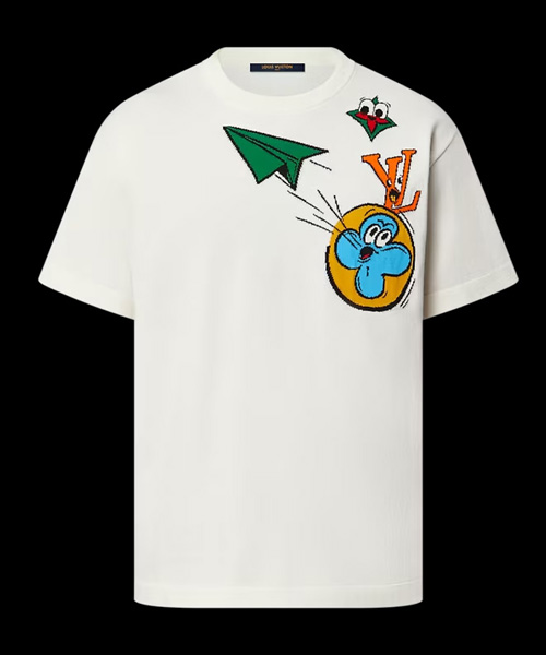 모노그램 코믹스 인타르시아 숏 슬리브 크루넥