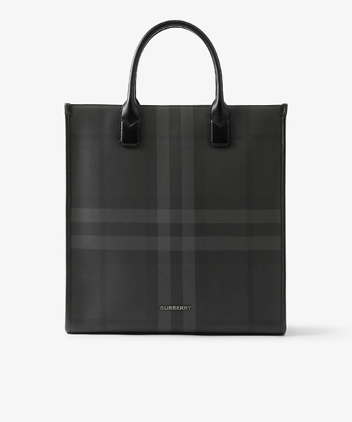 슬림 버티컬 테니 토트백