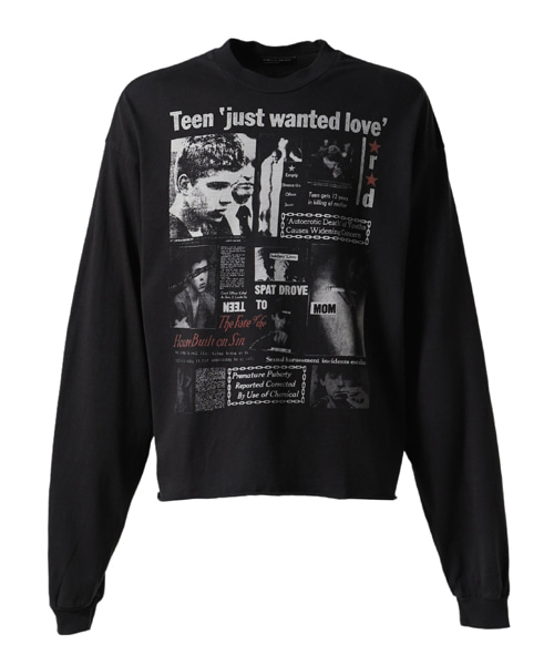 틴 저스트 원티드 러브 롱 슬리브 티셔츠