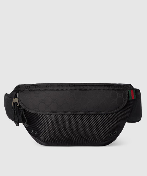 GG 나일론 라지 벨트백