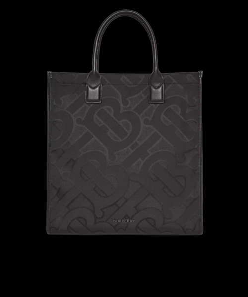 모노그램 자카드 토트백