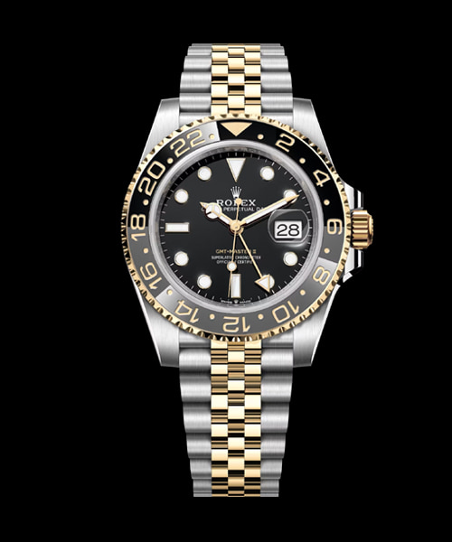 GMT-MASTER II 에버로즈 골드 콤비 40mm