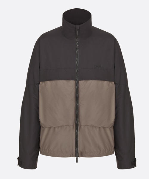 테크니컬 실크 블루종 재킷