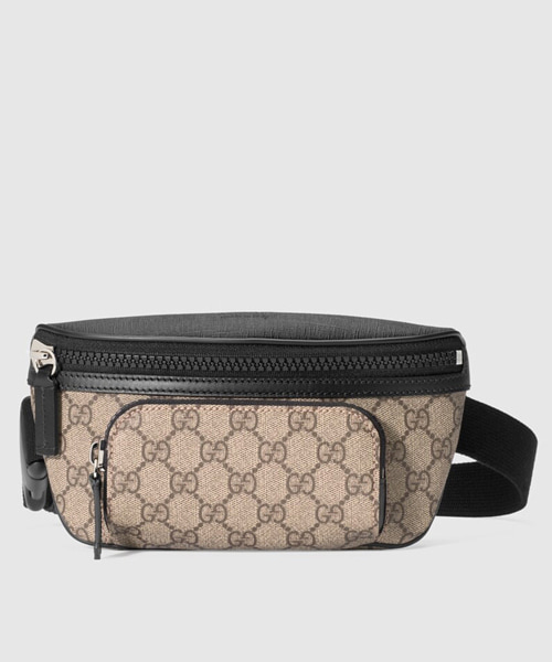 슈프림 레더 스몰 벨트백