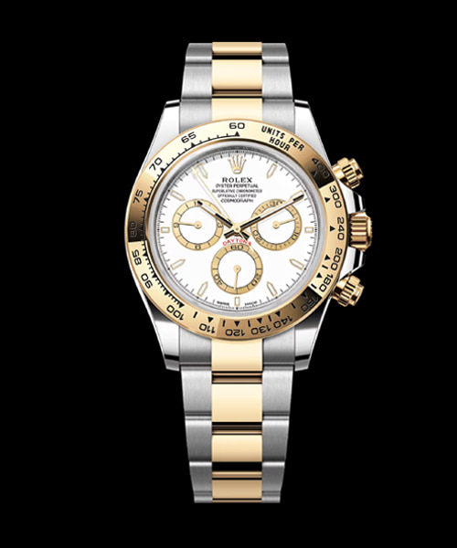 코스모그래프 데이토나 옐로우 골드 콤비