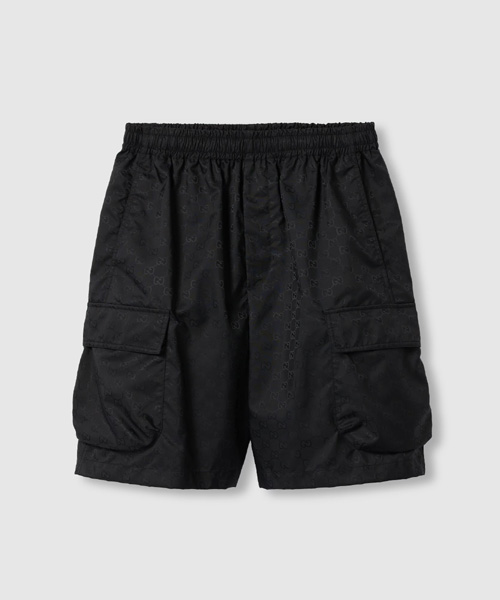 GG 자카드 나일론 쇼츠