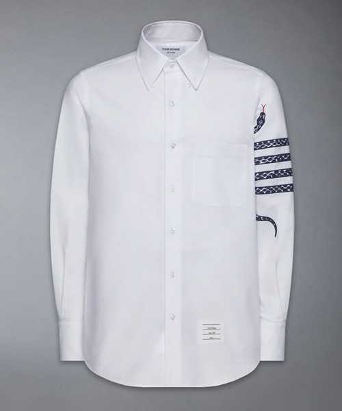 루나 뉴 이어 스트레이트 핏 데님 셔츠