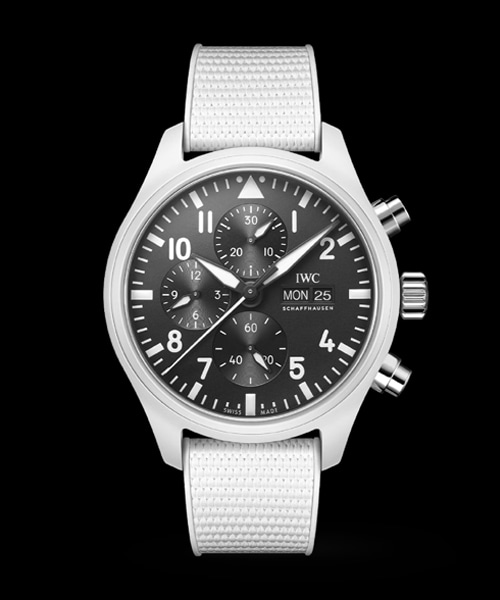 파일럿 워치 크로노그래프 41 탑건 '레이크 타호' (IW389105)