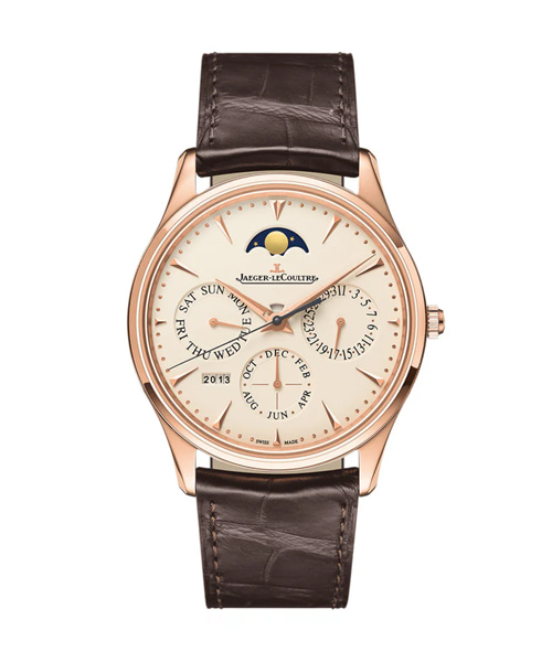 마스터 울트라 씬 퍼페추얼 캘린더 핑크 골드 (Q1302520)