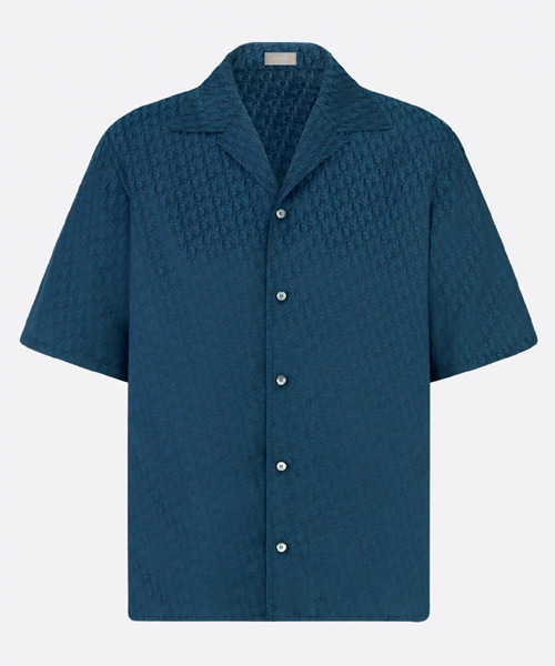 디올 오블리크 실크 코튼 자카드 셋업