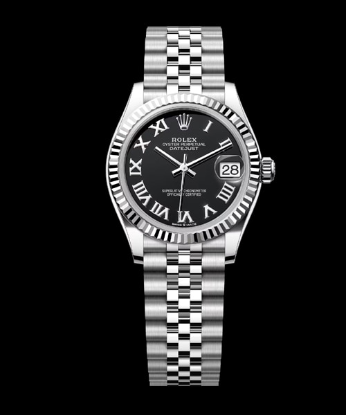 데이트저스트 블랙 로만 31