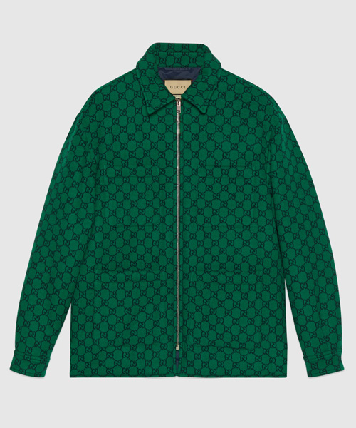 GG 울 플란넬 셔츠