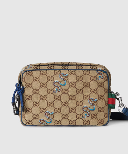 스네이크 스몰 크로스백