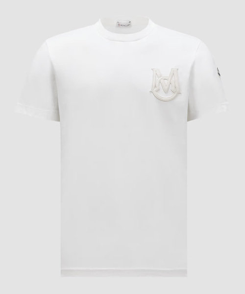모노그램 코튼 티셔츠