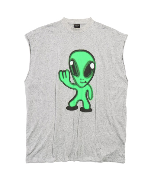 하이 데어 + 드리플리 슬리브리스 티셔츠