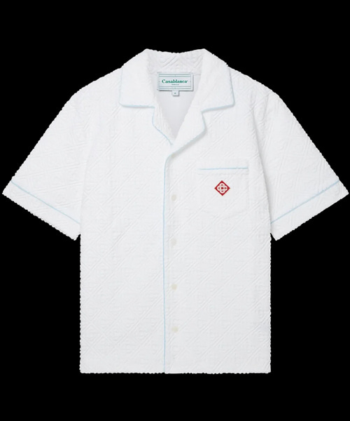 모노그램 타월 셔츠