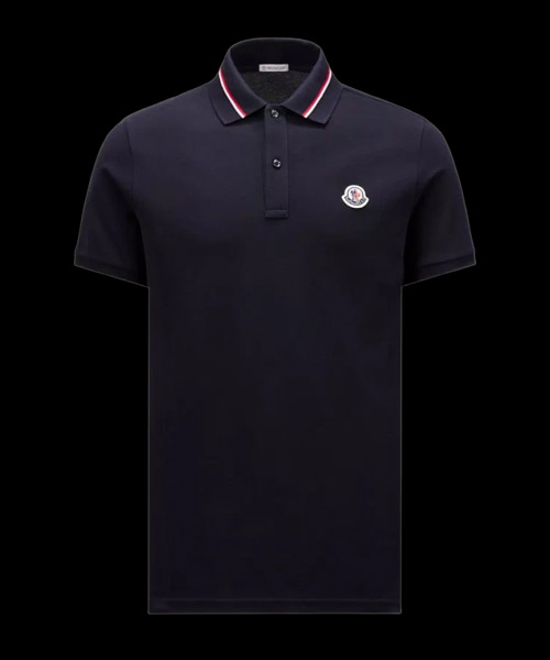 로고 패치 폴로 셔츠