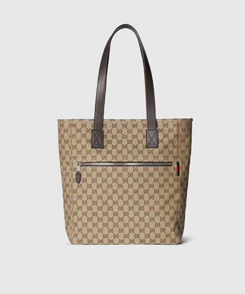 GG 캔버스 미디엄 토트백