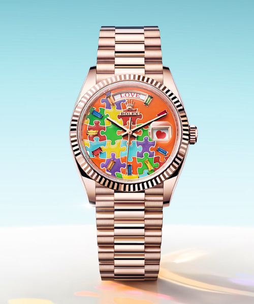 데이-데이트 퍼즐 에버로즈 골드 36