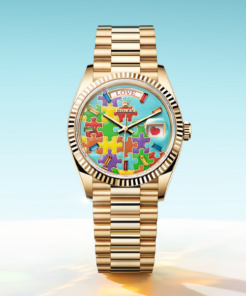 데이-데이트 퍼즐 옐로우 골드 36