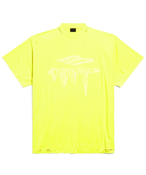 3B LIQUIFIED 코튼 티셔츠