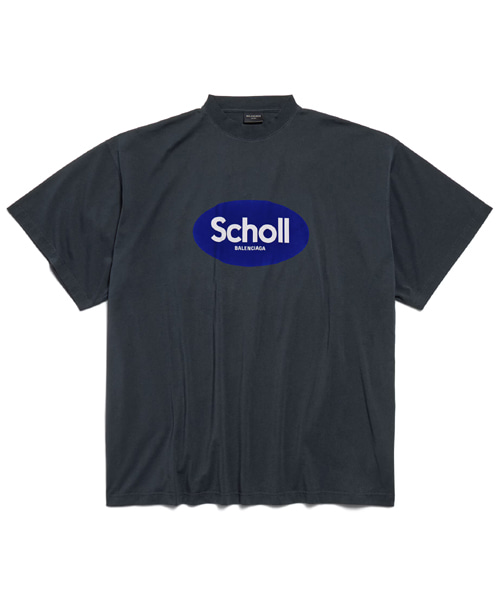 발렌시아가 | 숄 코튼 티셔츠