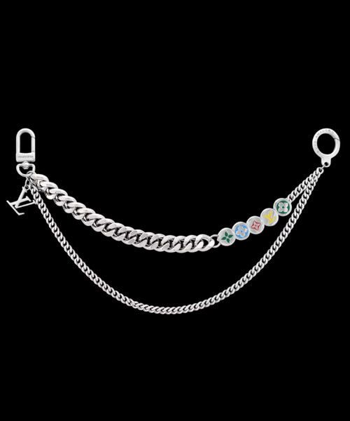 모노그램 체인 벨트