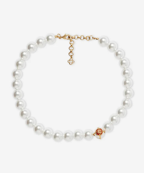 케이지 장식 목걸이