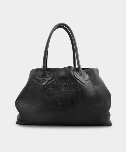 점보 가죽 세메터리 토트백