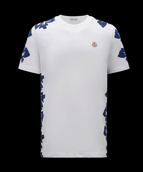 플라워 프린트 티셔츠