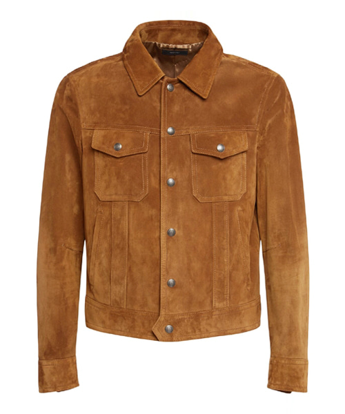 소프트 스웨이드 자켓