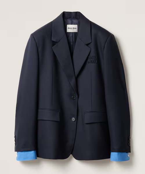 싱글브레스트 개버딘 재킷